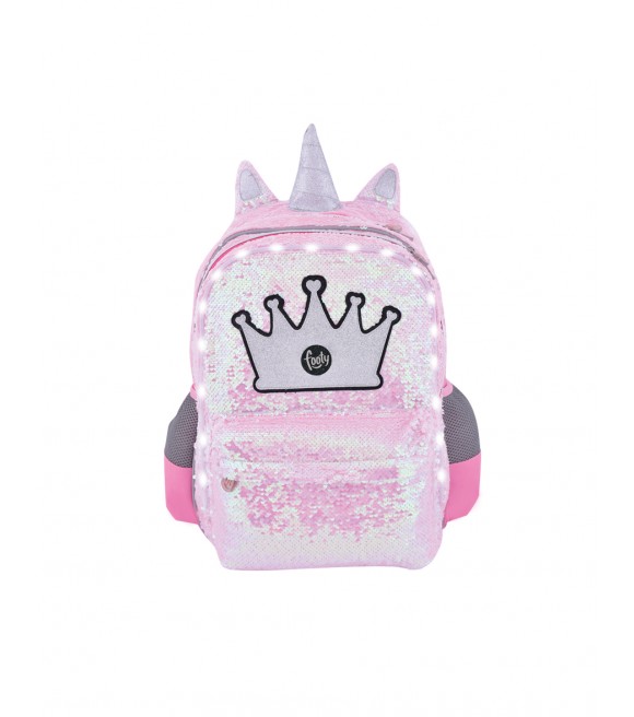 Mochila Footy Modelo Corona Unicornio 14&uml;