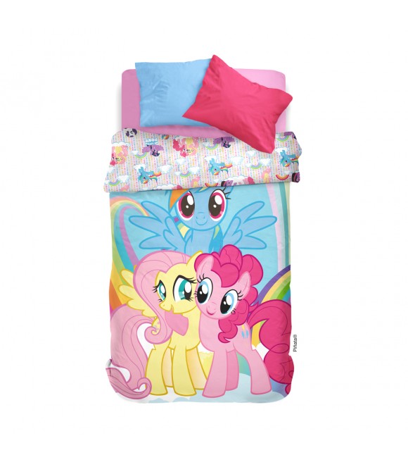 Acolchado  infantil Reversible My little Pony