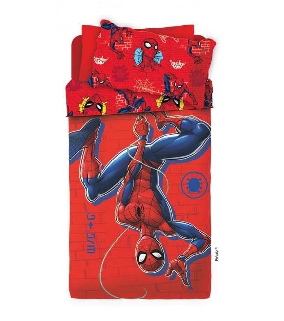 Cubrecama Spiderman Reversible 1 1/2 plazas