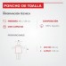 Poncho de toalla Doctora Juguetes