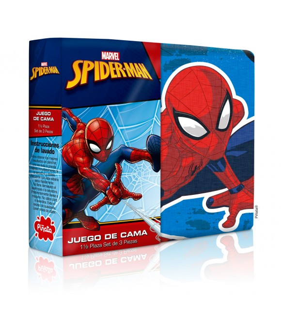 Sábanas Spiderman  1 1/2 Plazas