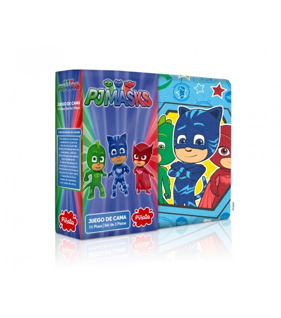 Sábanas Pj Mask 1 1/2 Plazas