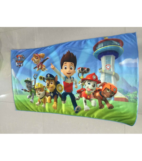 Toallon Infantil Paw Patrol